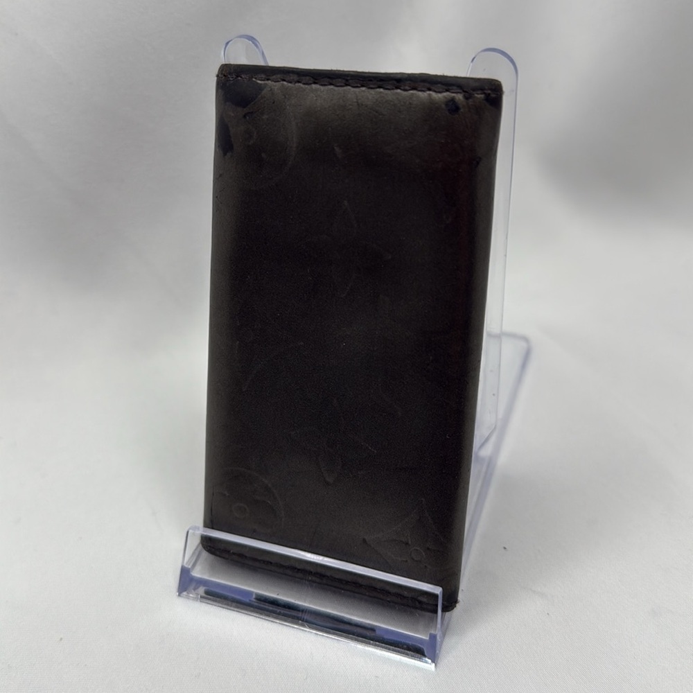 Louis Vuitton Key Holder Monogram Black Vernis Leather | Unisex | Pre-Owned | - Picture 2 of 7